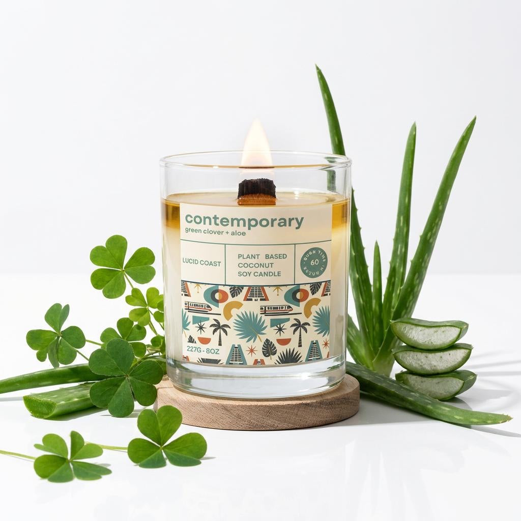 Contemporary Candle